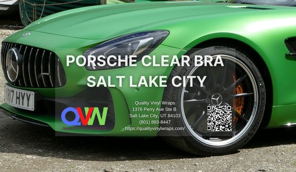 Porsche clear bra Salt Lake City - Quality Vinyl Wraps