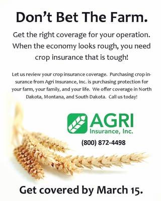 Crop Insurance!