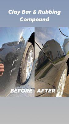 Have transfer paint or heavy scratches on the paint? Guess what, we can doctor that paint back to life with no problem!