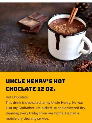 Uncle Henry's Hot Chocolate