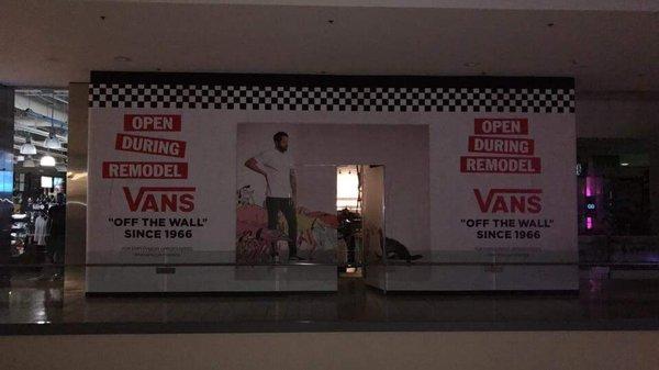 Vans remodel at Plaza Bonita mall