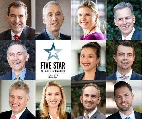 We're so proud of our 11 wealth managers named Atlanta Magazine's "Five Star Wealth Managers 2017."...