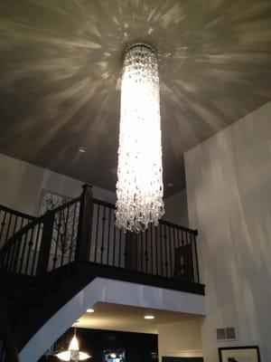 3. Custom installation 350lb light