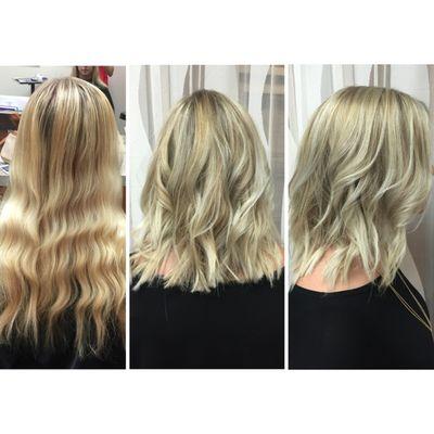 Full highlight, cut and style