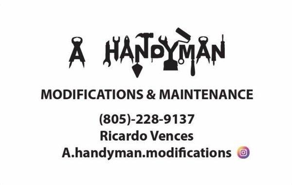 A Handyman Modifications and Maintenance