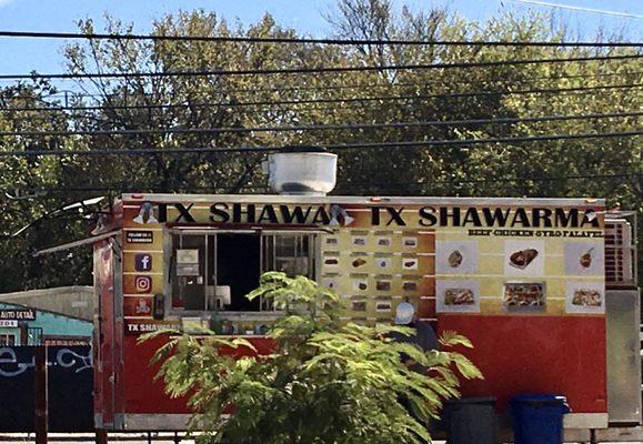 The Tx Shawarma food truck!