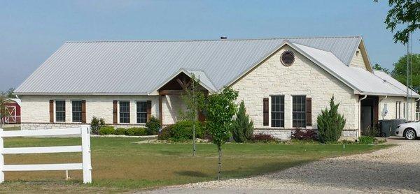 Custom Designed and Built Austin Stone Home