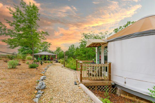 Glamping Yurt