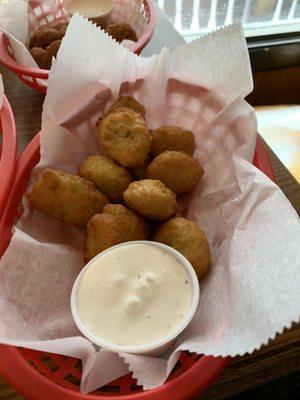 Broccoli cheddar bites