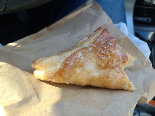 Apple turnover.  Sorry took a bite.