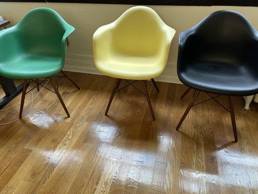 MCM Eames chairs