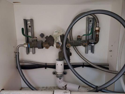 Restaurant backflow systems