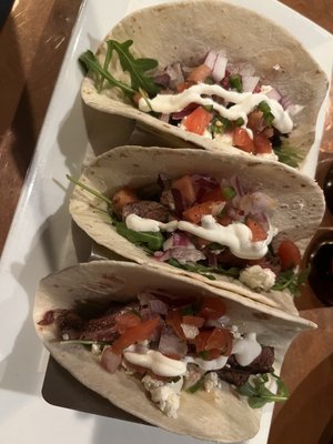 Steak tacos