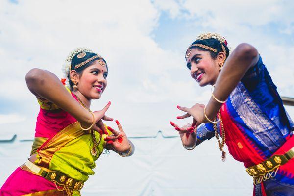 Indian Festival of Melbourne Florida 2024 Indian girls dancing