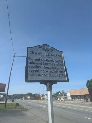 Granville Grant Historical Marker, Kannapolis