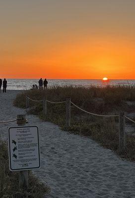 We made it! Watched the sunrise over the Atlantic this morning and watched it set into the Gulf the same day.