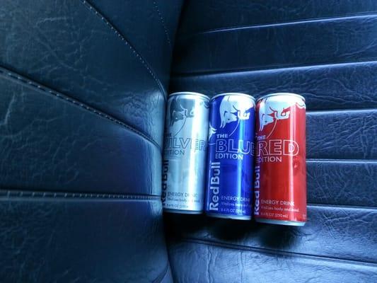 Red Bulls with a taste of Lime, Blueberry, Cranberry. Purchased at Mt. Pleasant Bottle Shop. Business is not generated.