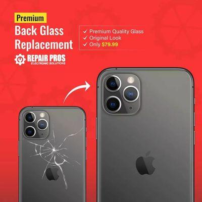 Backglass repairs