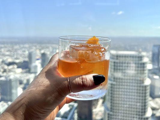 Los Angelenos. Pretty strong whiskey cocktail, similar to an Old Fashioned.