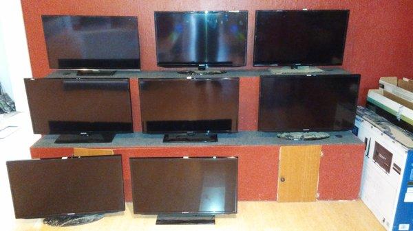 32" TV's!