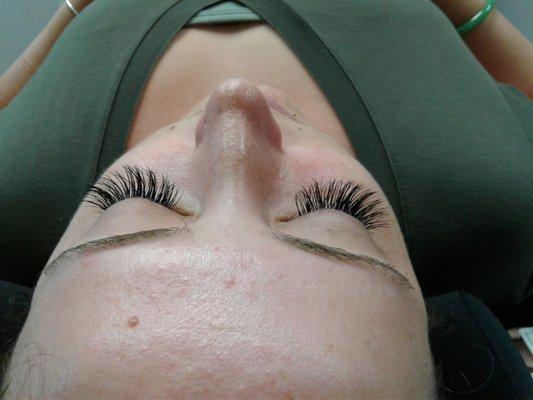 Classic eyelash extensions