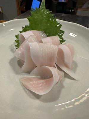 Yellowtail Belly Sashimi by Chef Nan