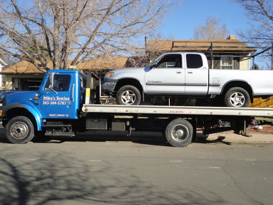 mikes towing, towing in aurora, denver towing