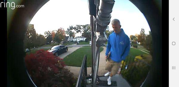 This is the guy that came to my house and supposedly from talking to Chem-Dry corporate he is the owner