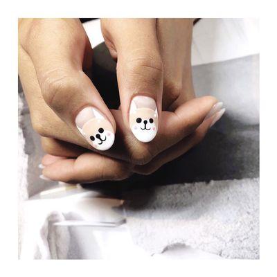 Two Fingers Nail Art