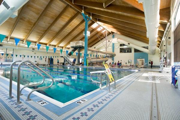 Recreation Center indoor pool area - Photo Credit Rich Vossler Photography