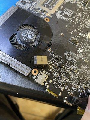 Laptop Charging Port Replacement