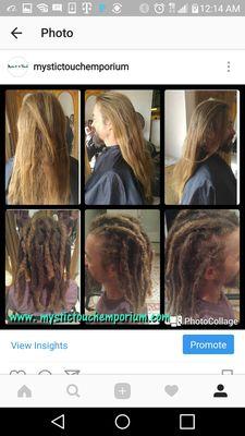 Crochet hook locs