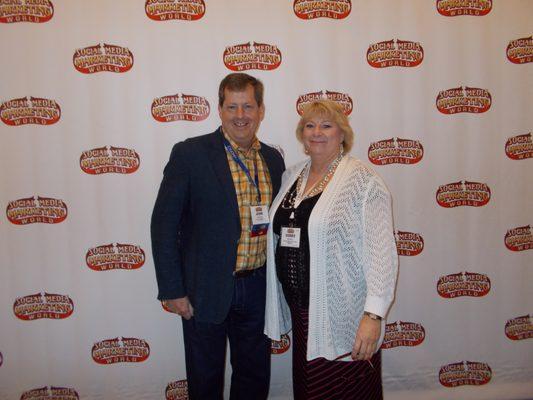 John Jantsch (Duct Tape Marketing) and me at Social Media Marketing World in San Diego.