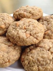 Oatmeal butterscotch cookies