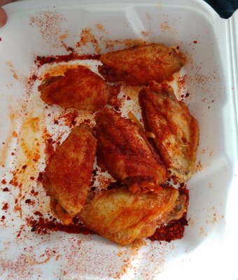 Spicy Sriracha wings