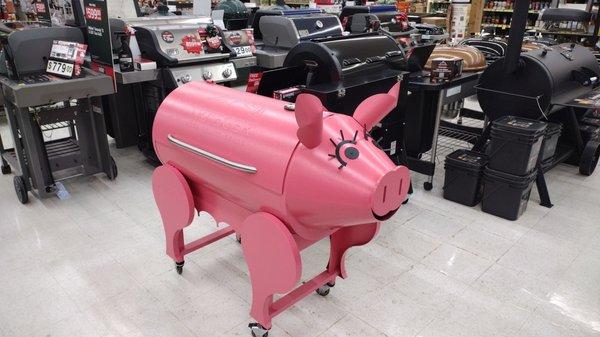 Super cute Pig BBQ grill!