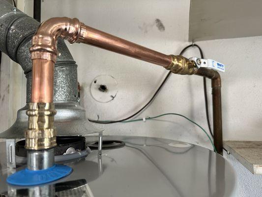 We use pro press fittings on 85% of all jobs with copper piping.