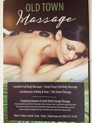 old town massage