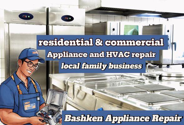 Appliance repair. HVAC repair