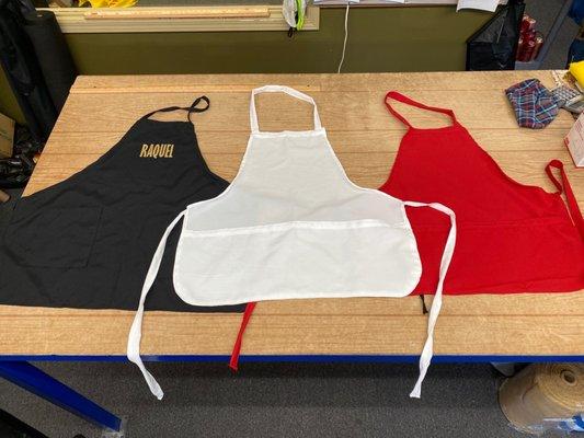 Aprons,