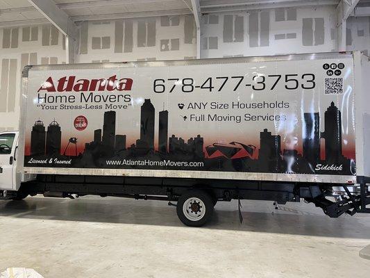 Fleet Box Truck Wrap