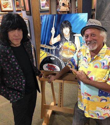 My Pal Marky Ramone's in Hawaii and coming back to Maui soon.