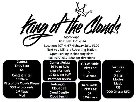 Check out king oh the clouds