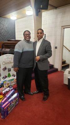 Rev. Stubbs and Pastor Hudson