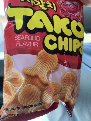 Seafood flavor chips!