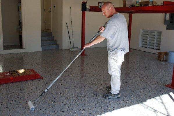 Armour Flooring Epoxy Application