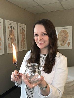 Fire Cupping is a Chinese medical healing modality that is beneficial in the treatment of pain, respiratory conditions, and more!