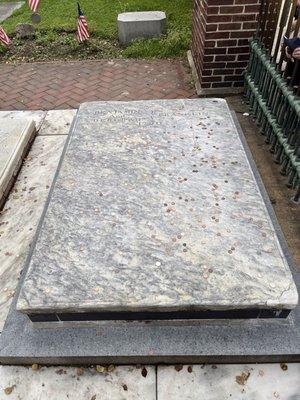 Ben Franklin's grave