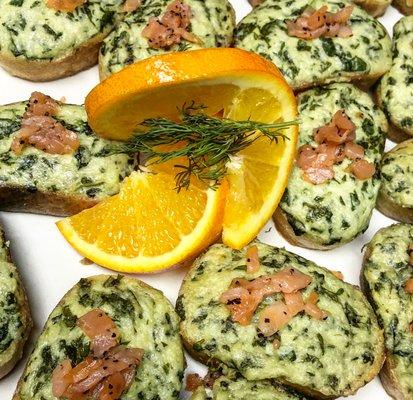 Smoked Salmon Baguettes