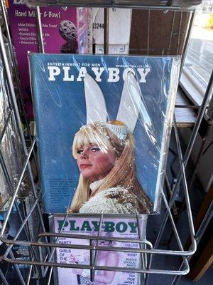 Playboy magazine in mint condition